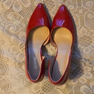 Dream Pairs Women's Red Heels